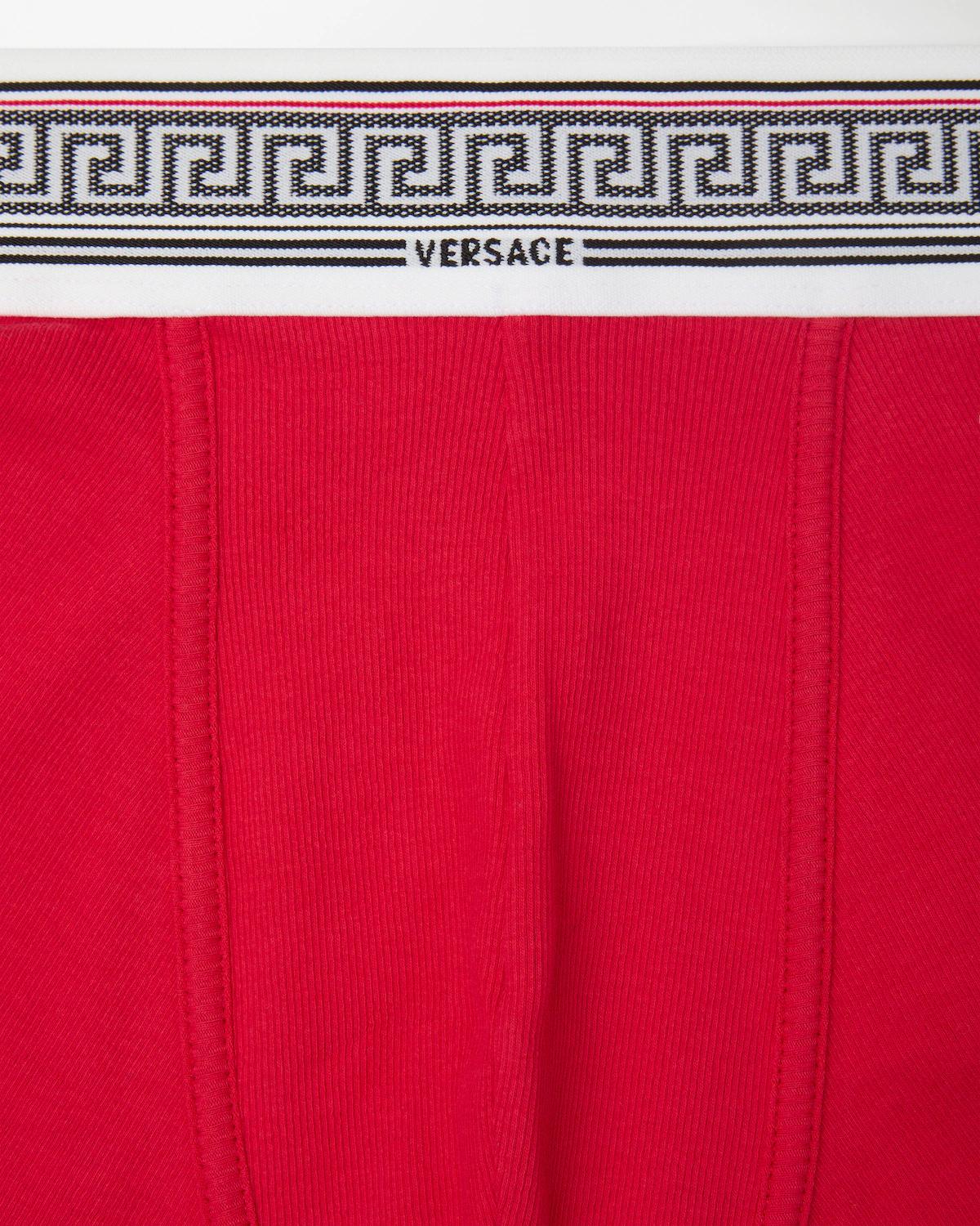 Ribbed Cotton-Jersey Trunks - Image 2