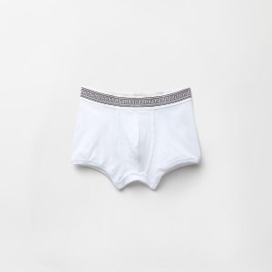 Ribbed Cotton-Jersey Trunks