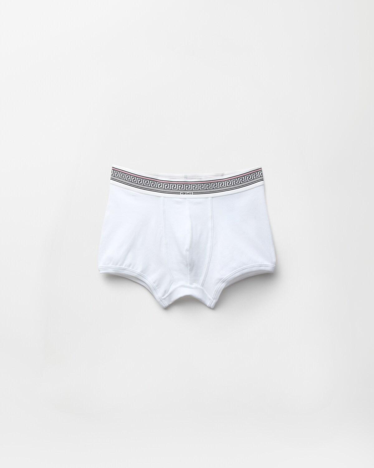 Ribbed Cotton-Jersey Trunks