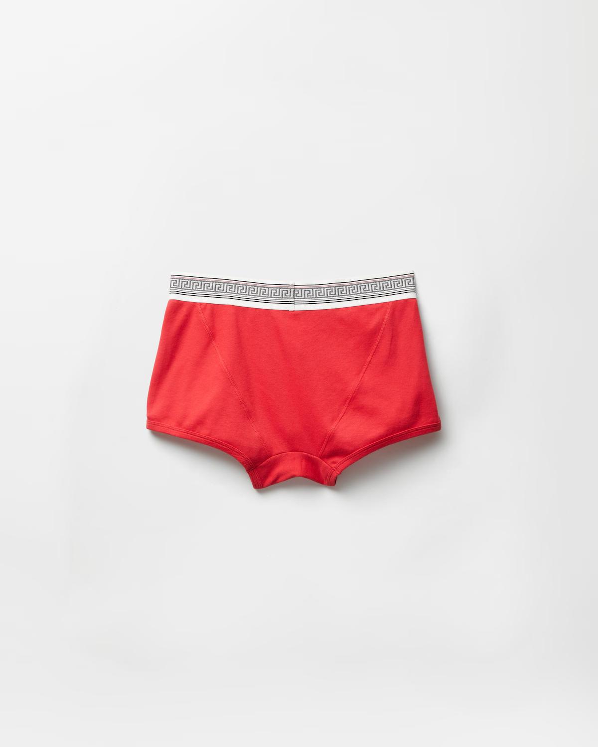 Ribbed Cotton-Jersey Trunks - Image 4