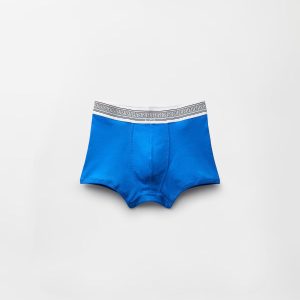 Ribbed Cotton-Jersey Trunks