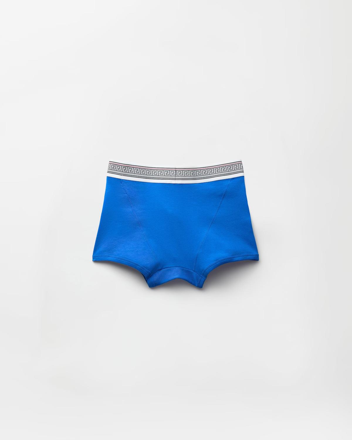 Ribbed Cotton-Jersey Trunks - Image 3