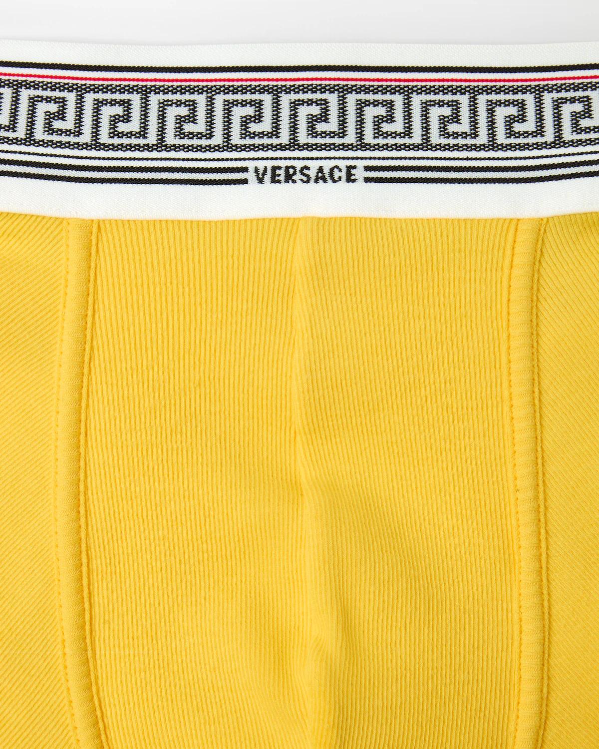 Ribbed Cotton-Jersey Trunks - Image 2
