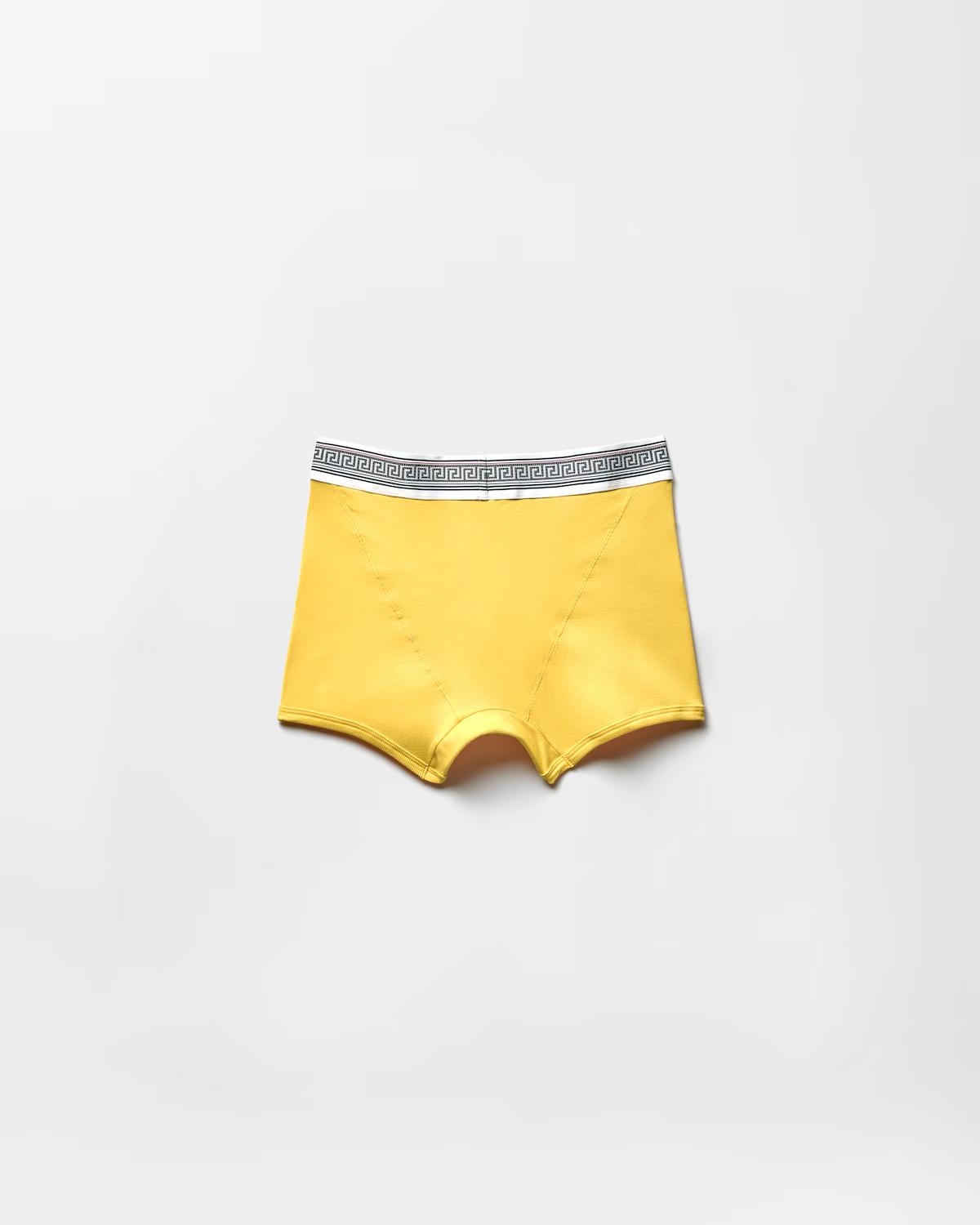 Ribbed Cotton-Jersey Trunks - Image 3