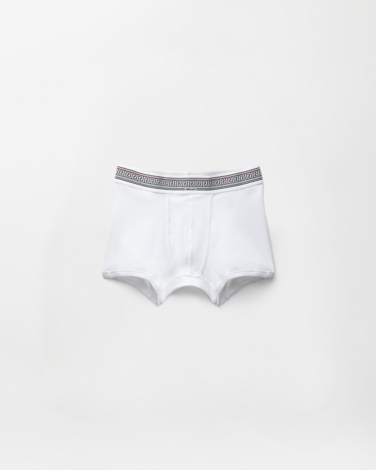 Ribbed Cotton-Jersey Trunks