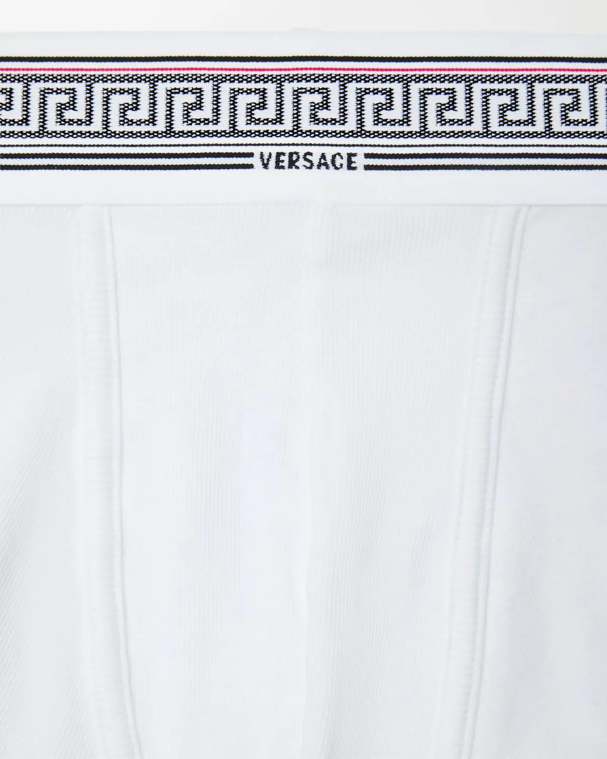 Ribbed Cotton-Jersey Trunks - Image 3