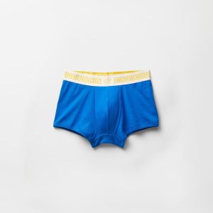 Ribbed Cotton-Jersey Trunks