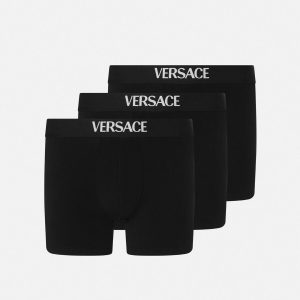 Cotton-Jersey Long Trunks 3-Pack