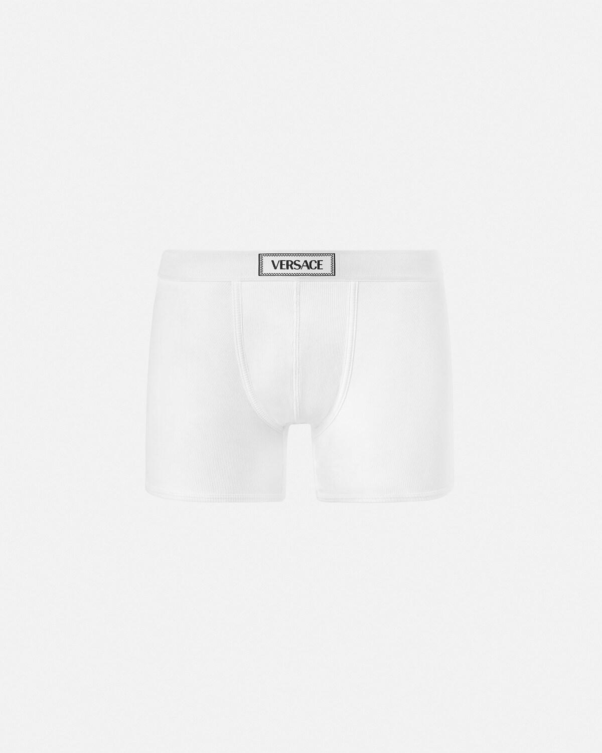 Cotton Ribbed Long Trunks