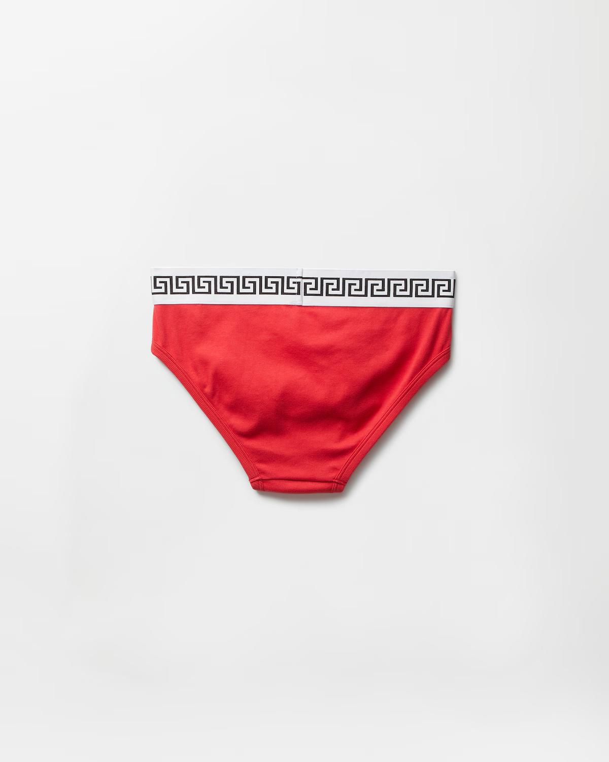 Ribbed Cotton-Jersey Briefs - Image 4
