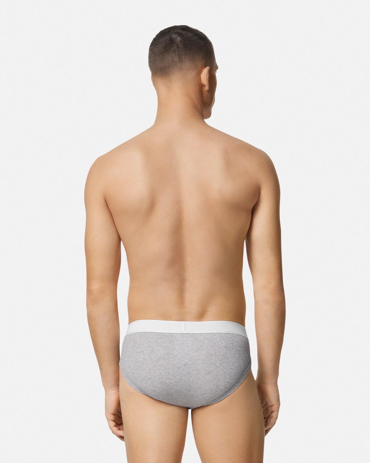 Cotton Ribbed Briefs - Image 3