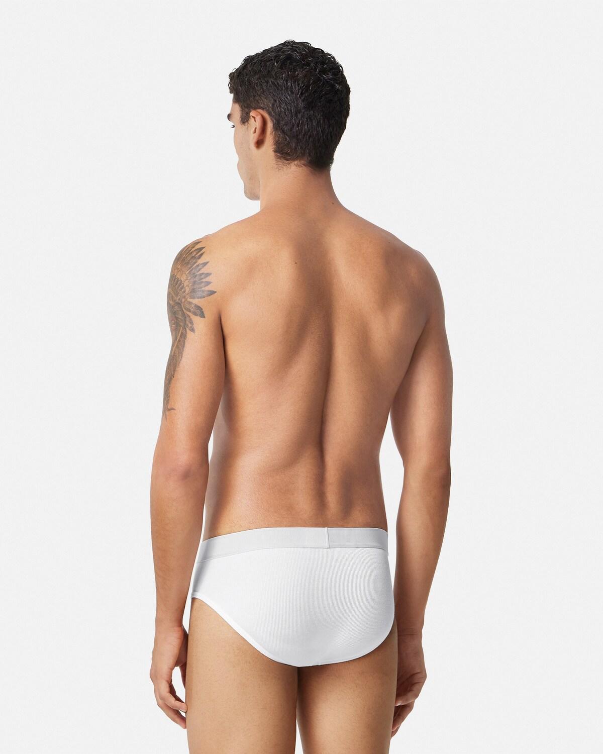 Cotton Ribbed Briefs - Image 3