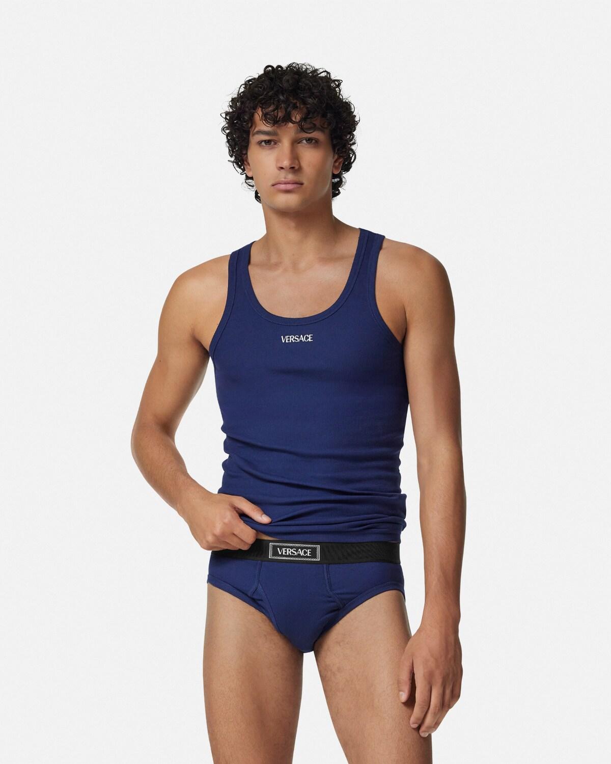 Cotton Ribbed Briefs - Image 2