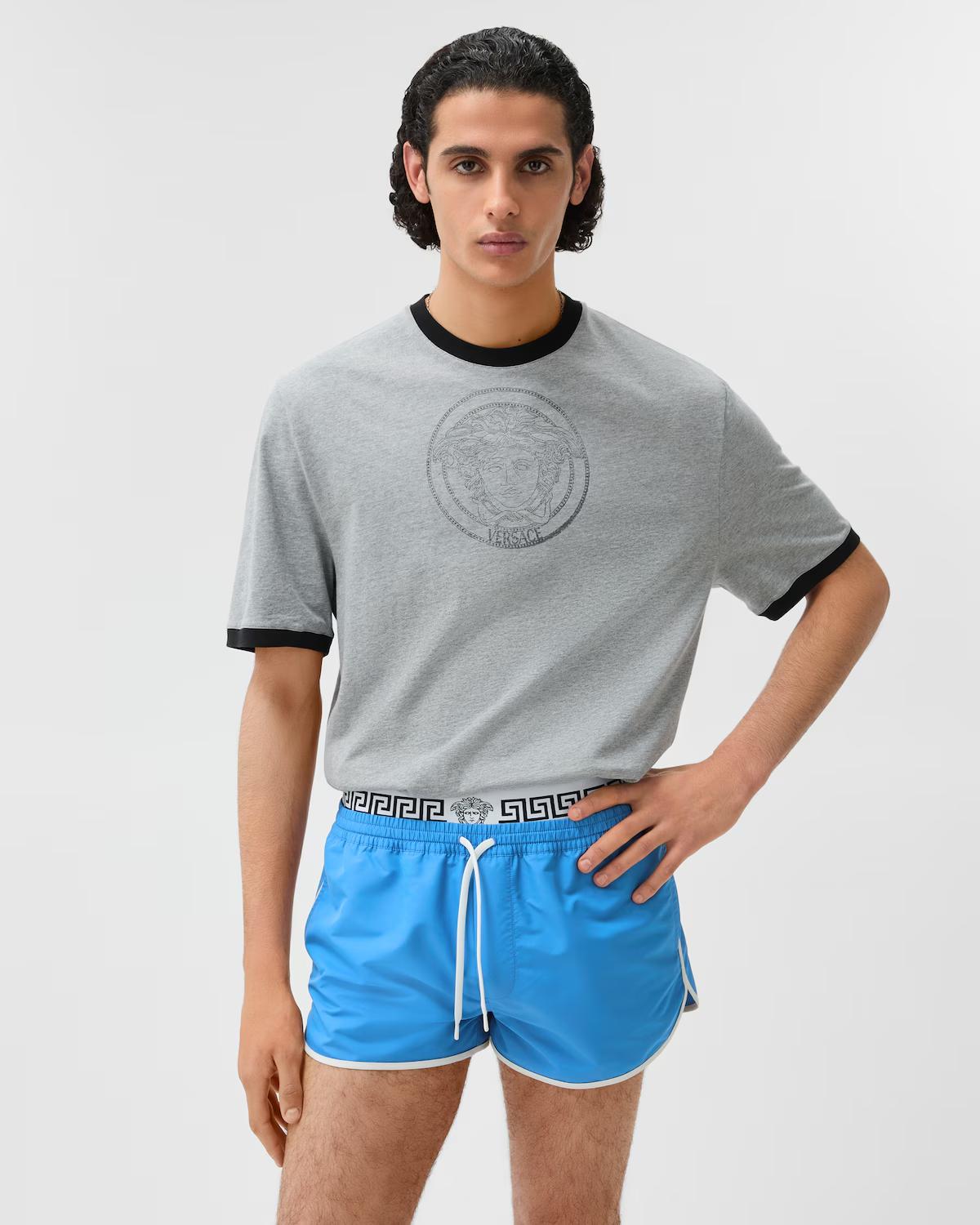 Double-Waistband Swim Shorts - Image 2