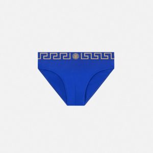 Nylon-Blend Swim Briefs