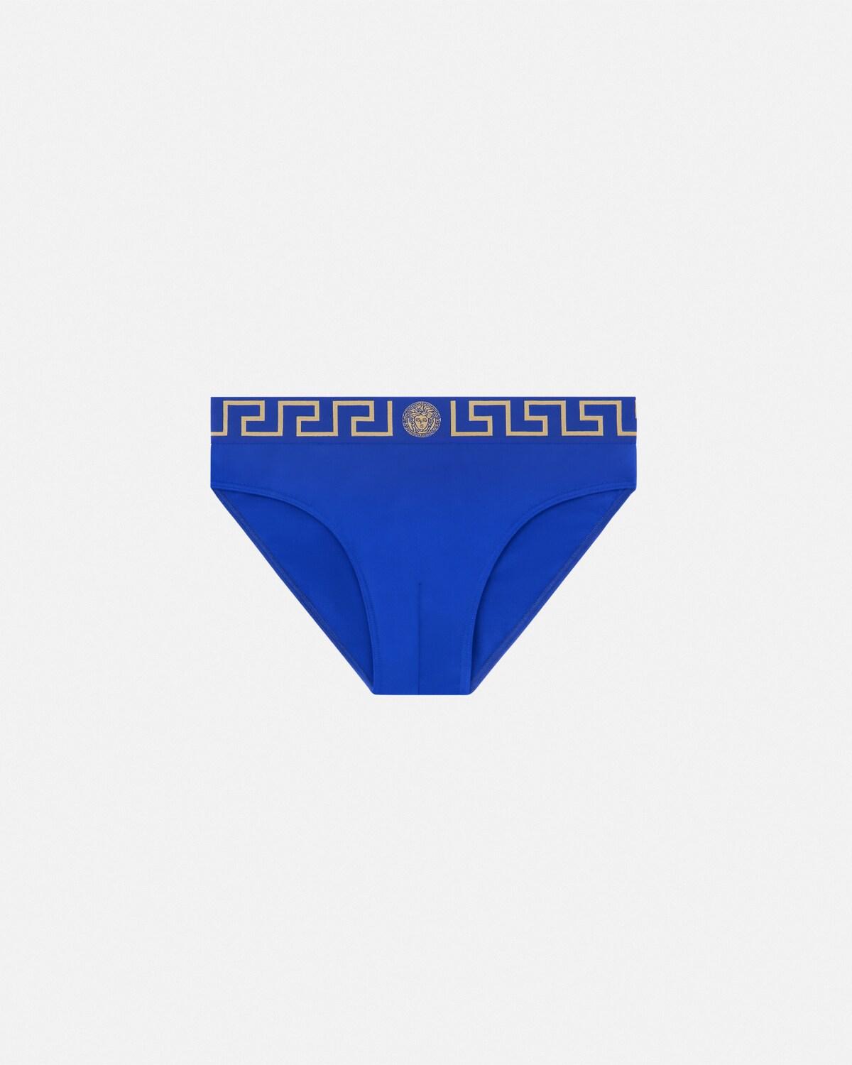 Nylon-Blend Swim Briefs