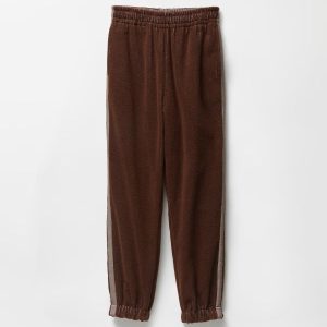 Cotton-Terry Jacquard Sweatpants