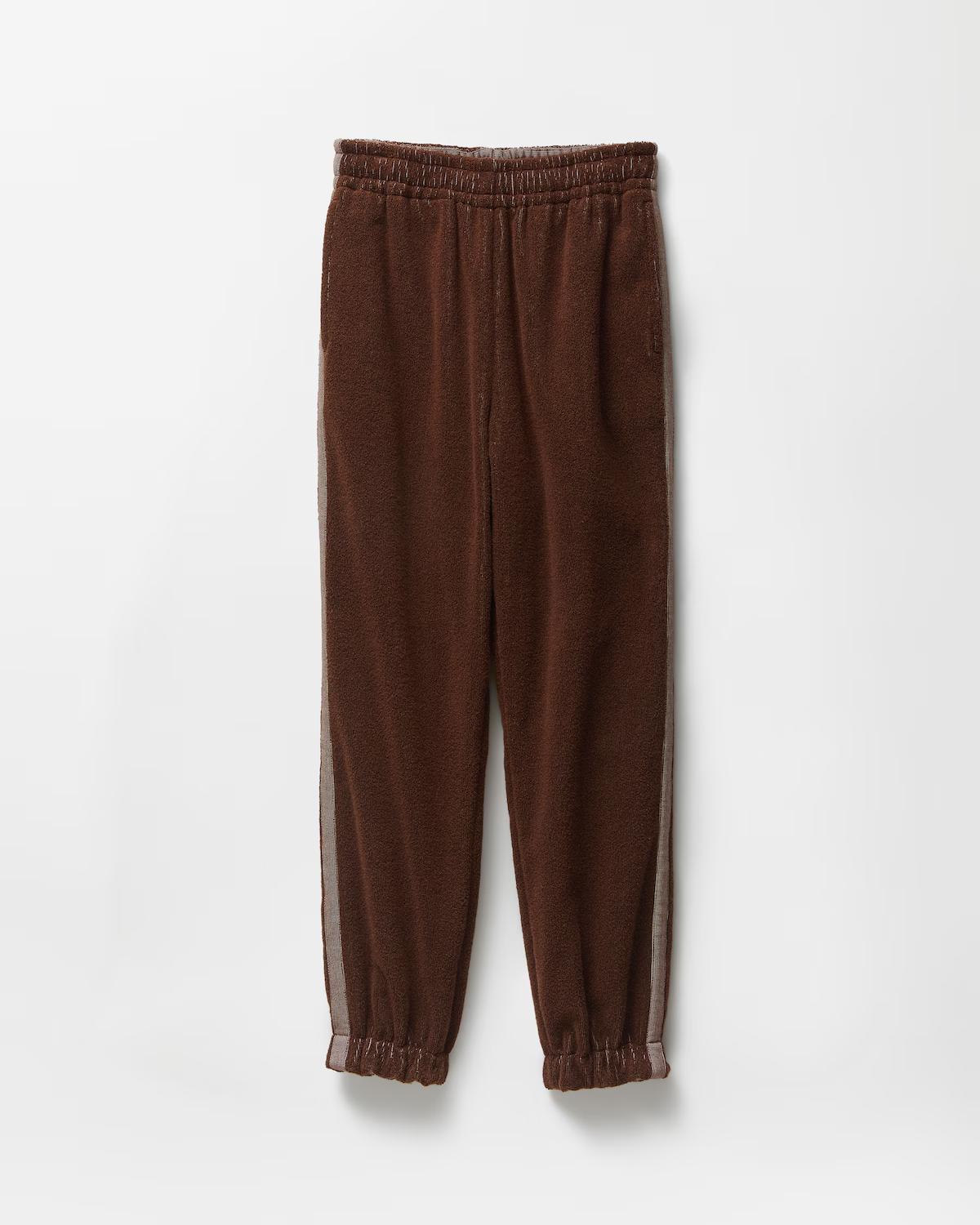 Cotton-Terry Jacquard Sweatpants