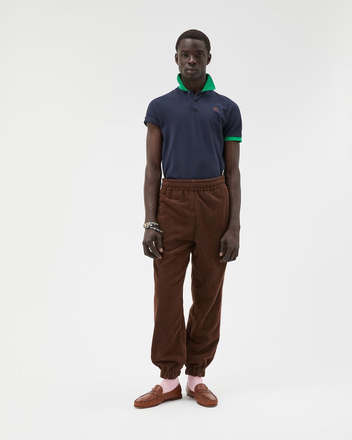Cotton-Terry Jacquard Sweatpants - Image 2