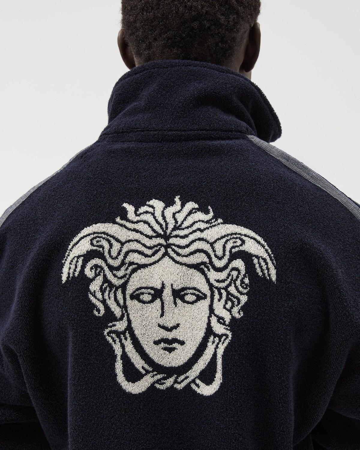 Cotton-Terry Jacquard Zip Sweatshirt - Image 3