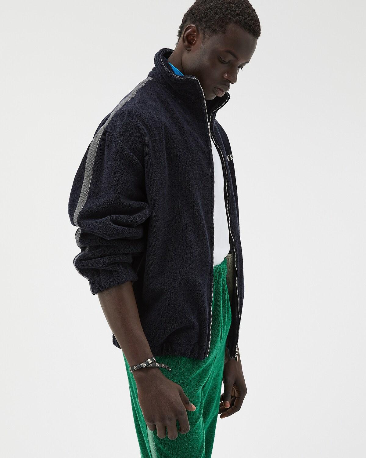 Cotton-Terry Jacquard Zip Sweatshirt - Image 4