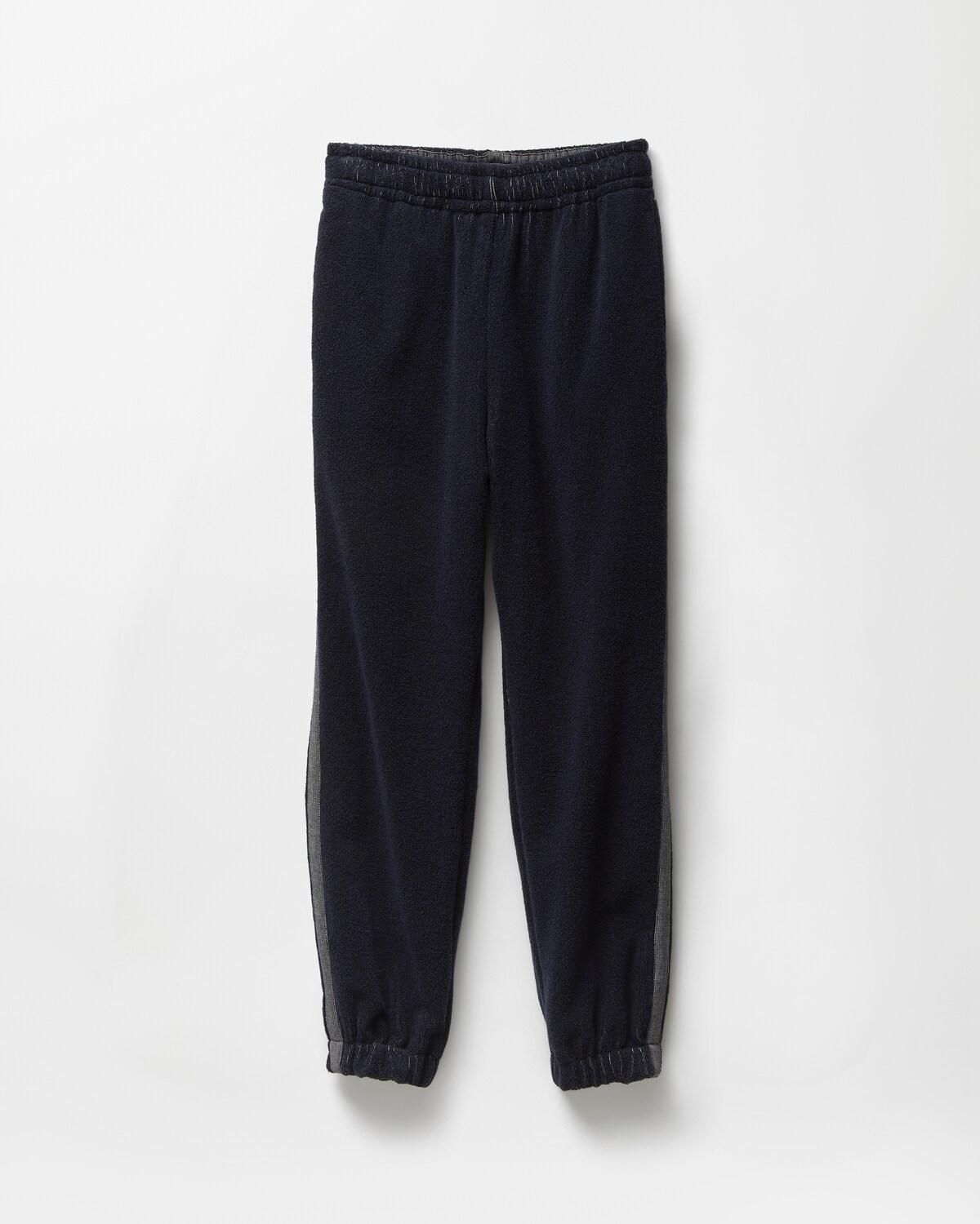 Cotton-Terry Jacquard Sweatpants
