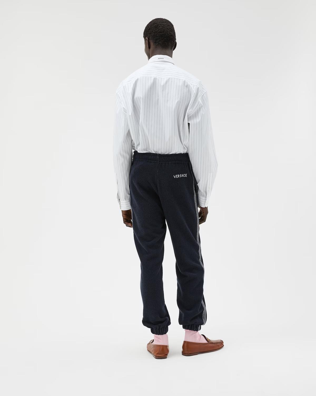 Cotton-Terry Jacquard Sweatpants - Image 3