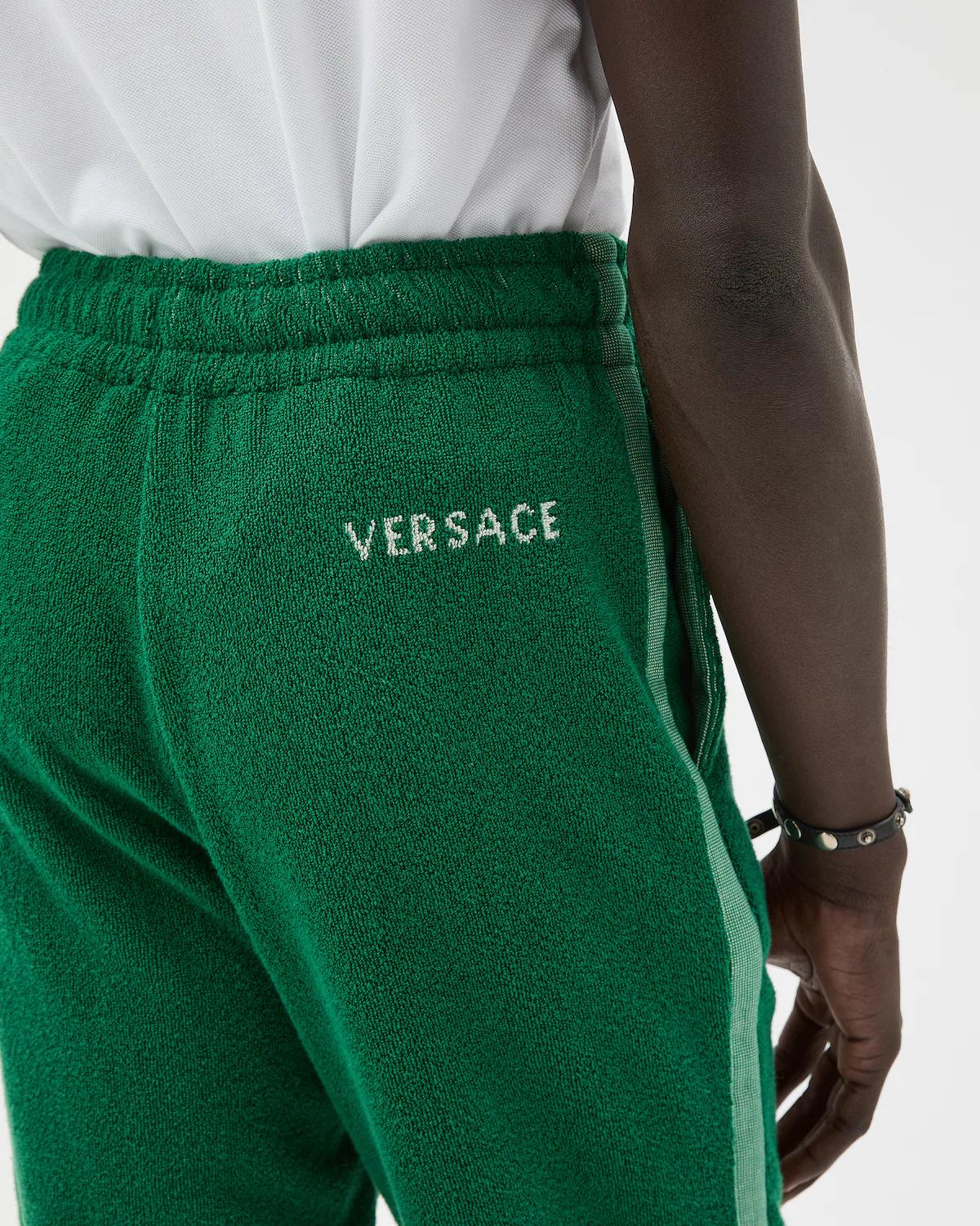 Cotton-Terry Jacquard Sweatpants - Image 5