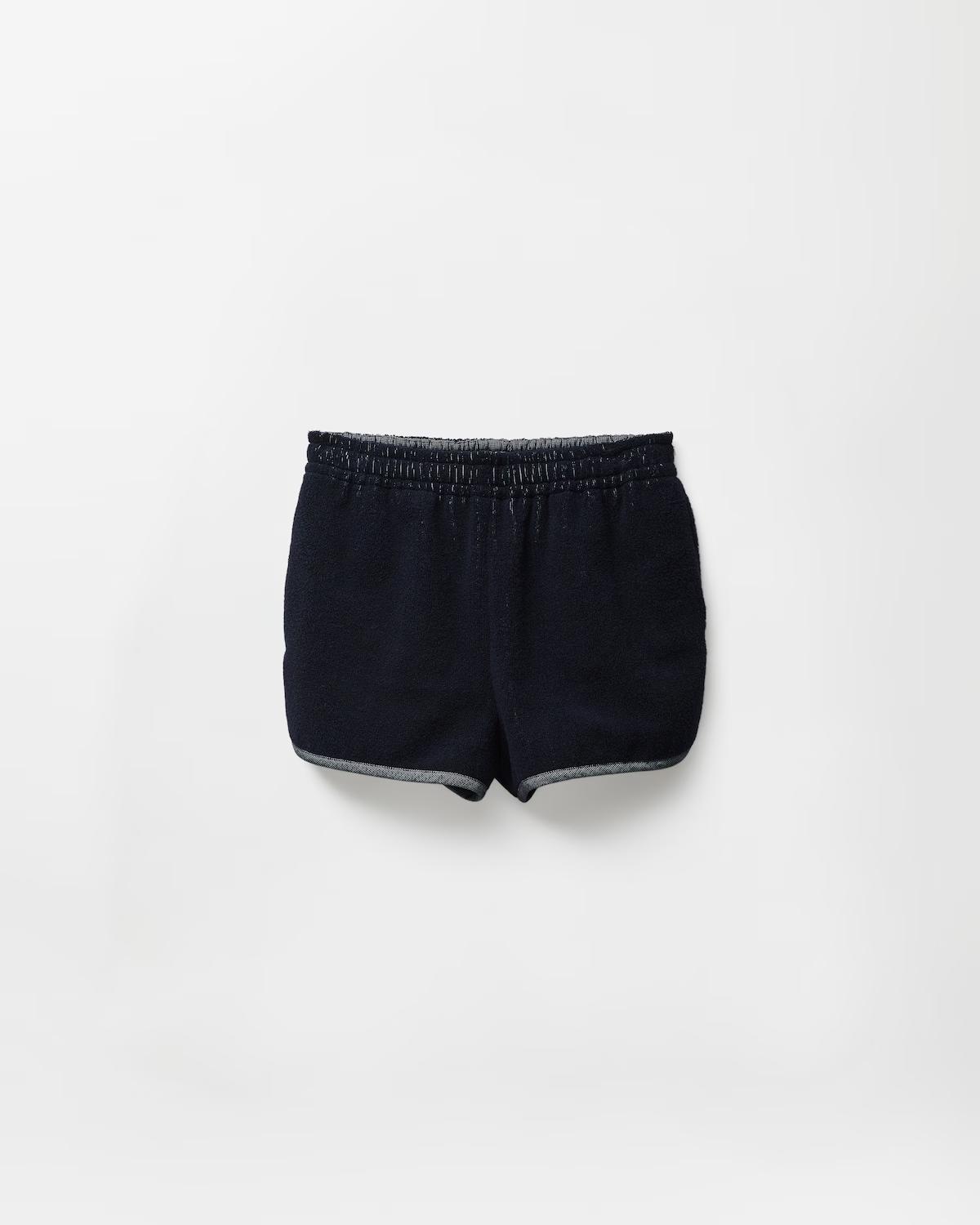 Cotton-Terry Jacquard Sweat Shorts