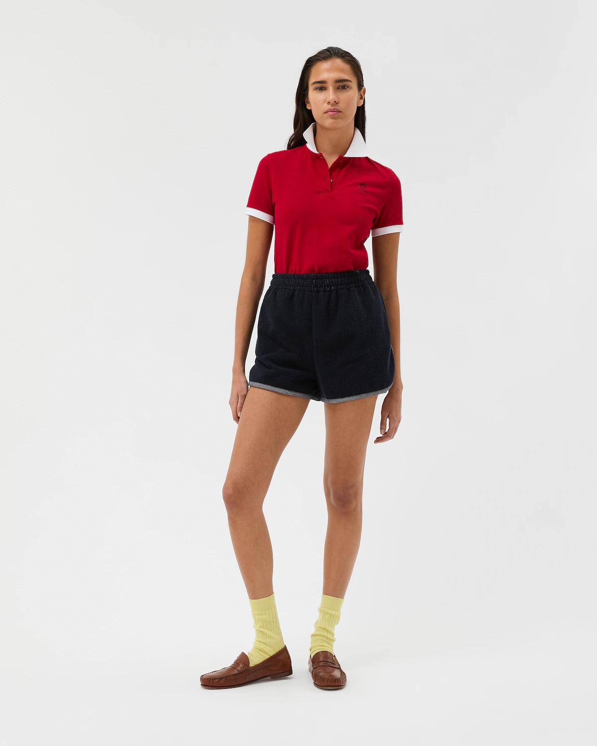 Cotton-Terry Jacquard Sweat Shorts - Image 2