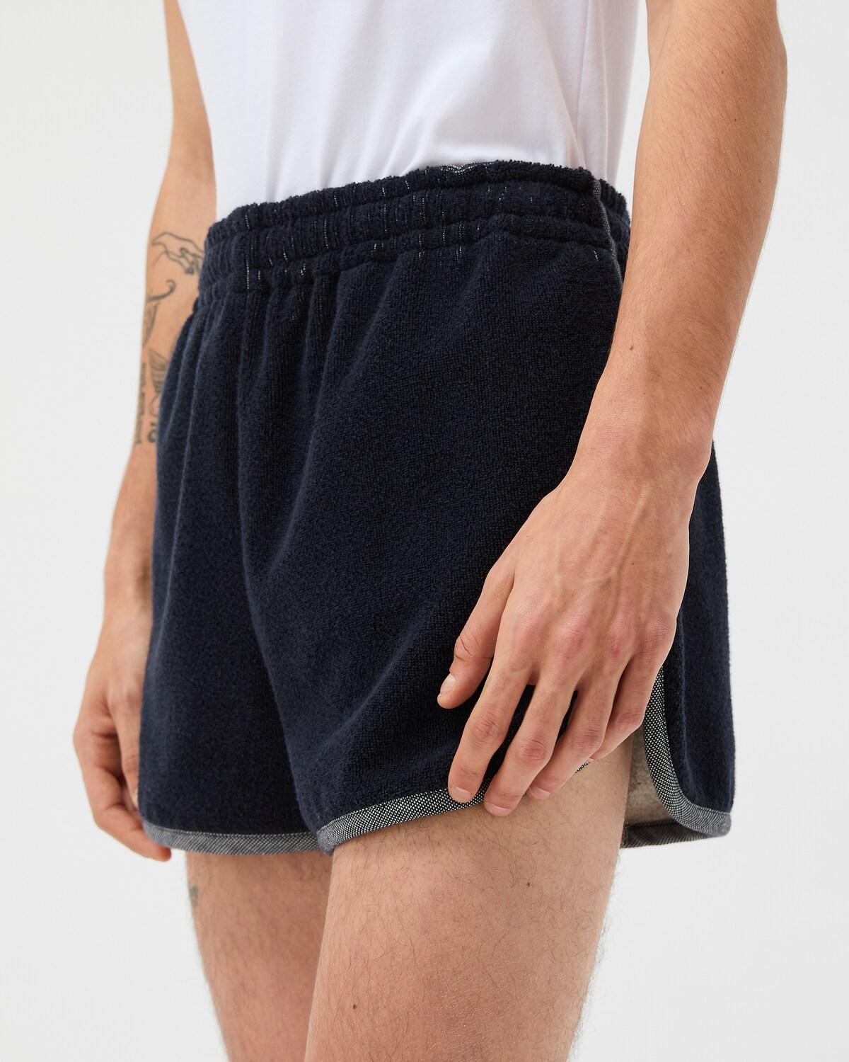 Cotton-Terry Jacquard Sweat Shorts - Image 3