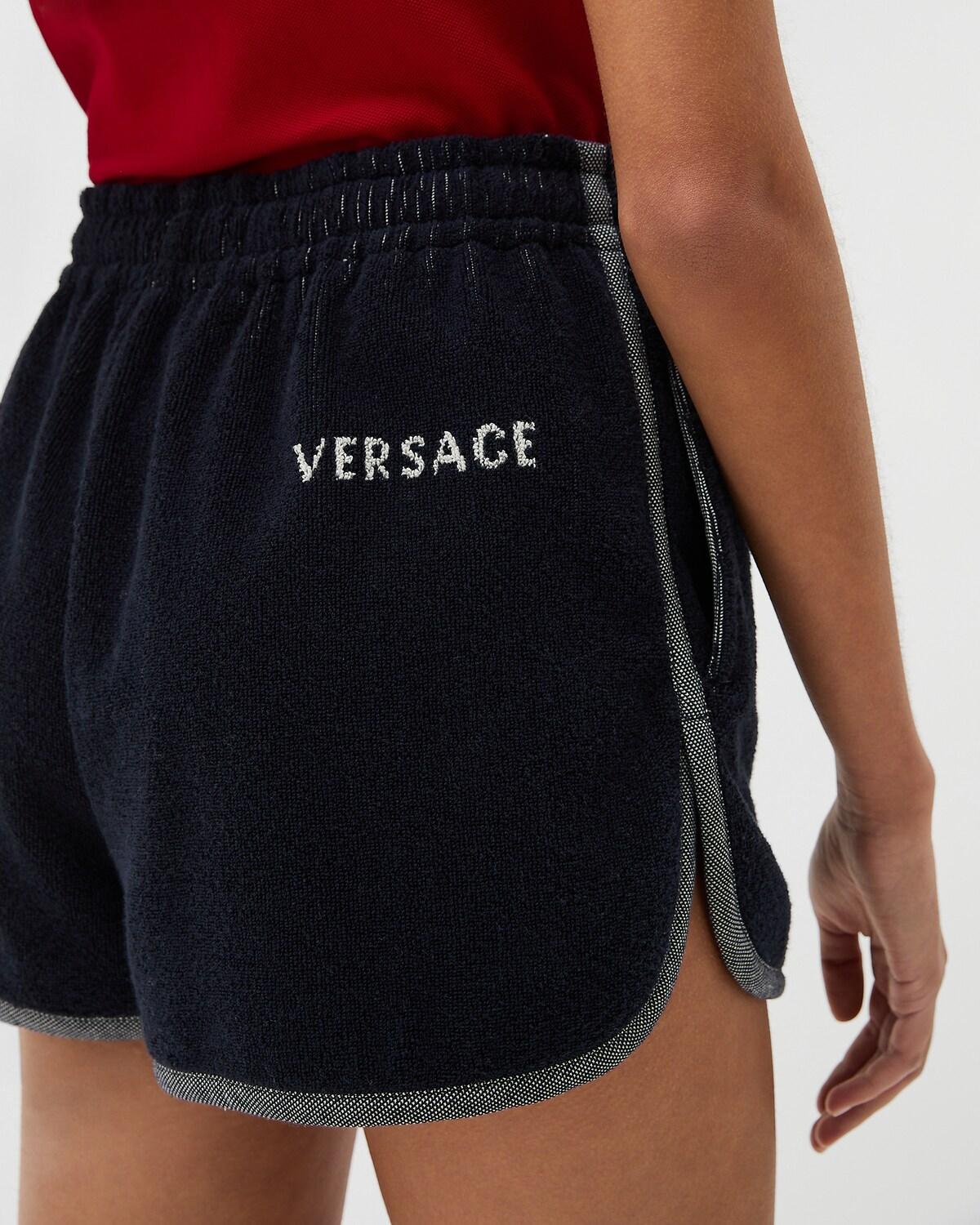 Cotton-Terry Jacquard Sweat Shorts - Image 5