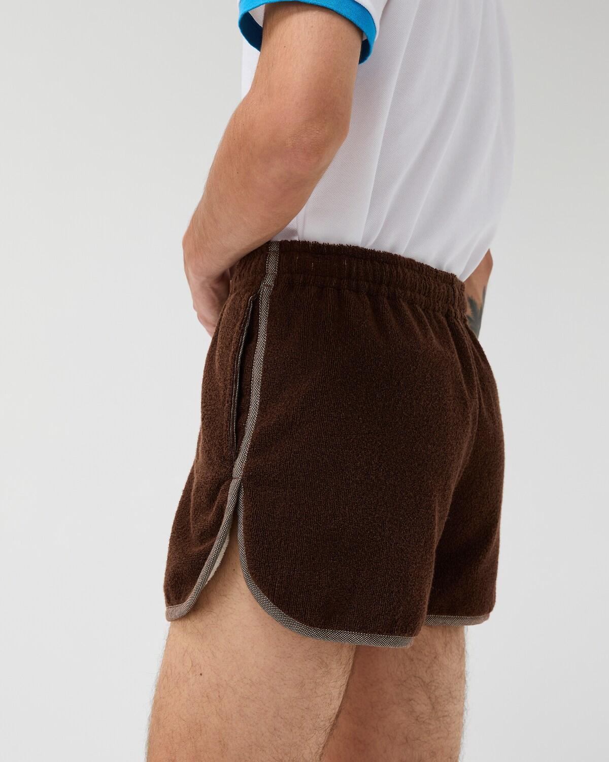 Cotton-Terry Jacquard Sweat Shorts - Image 3