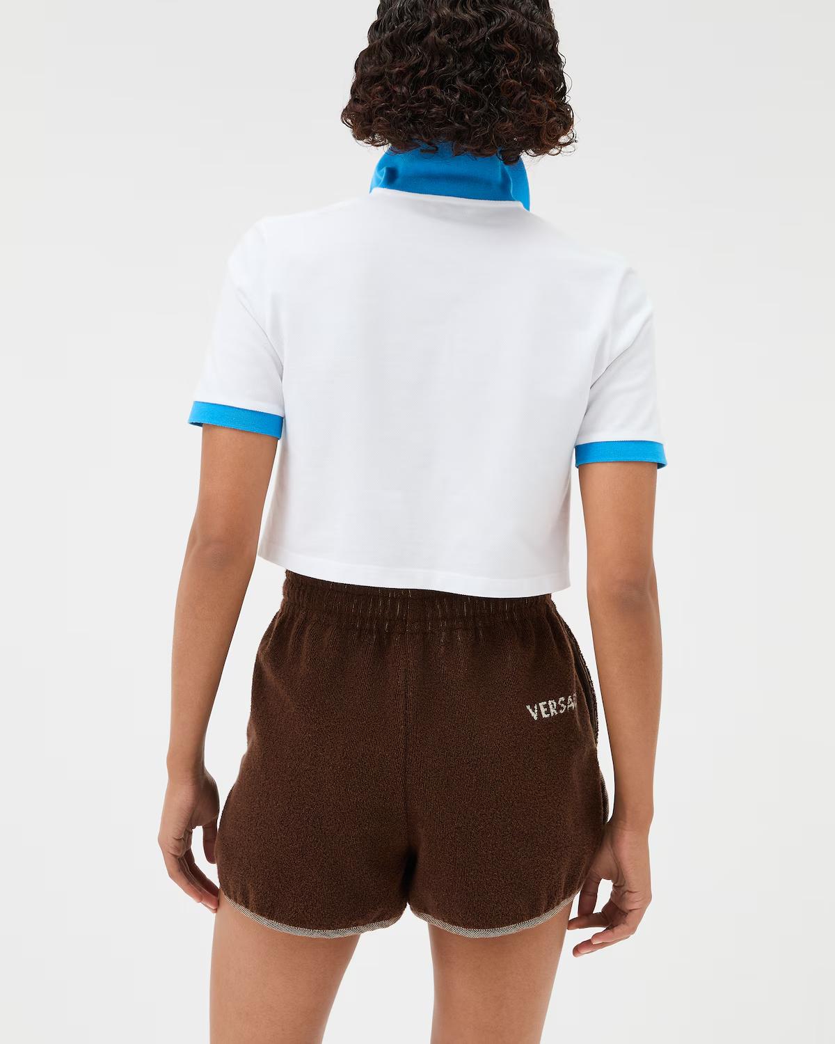 Cotton-Terry Jacquard Sweat Shorts - Image 4