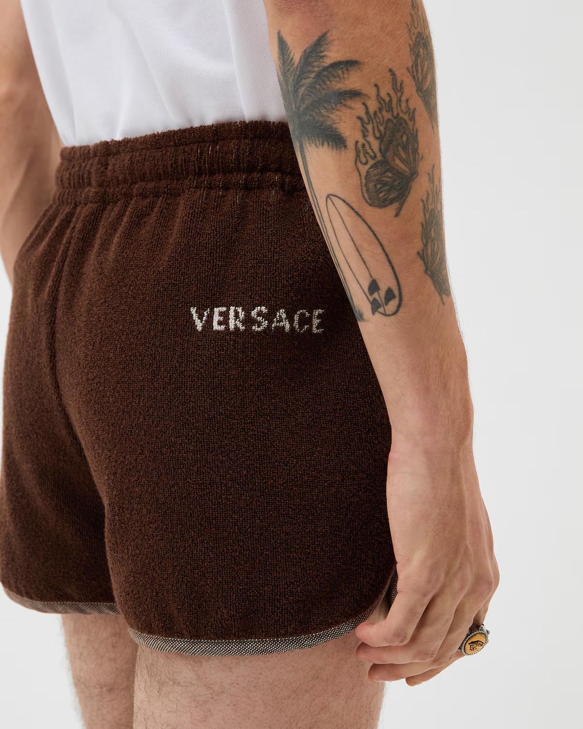 Cotton-Terry Jacquard Sweat Shorts - Image 5