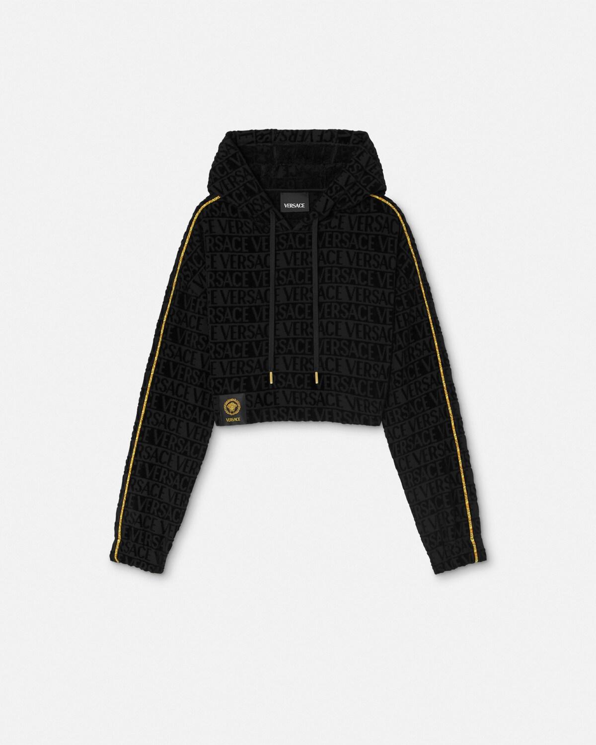 I ? Baroque Crop Hoodie
