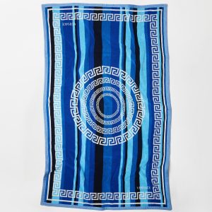 Striped Cotton-Terry Jacquard Bath Towel