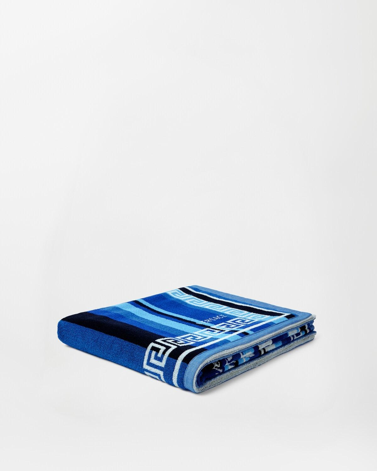 Striped Cotton-Terry Jacquard Bath Towel - Image 3