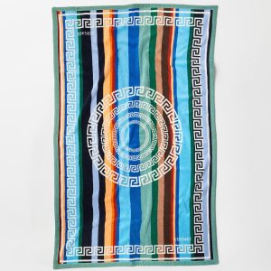 Striped Cotton-Terry Jacquard Bath Towel