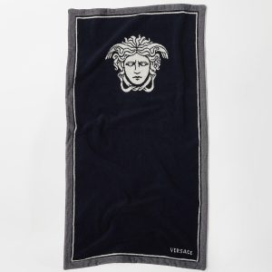 Cotton-Terry Jacquard Bath Towel