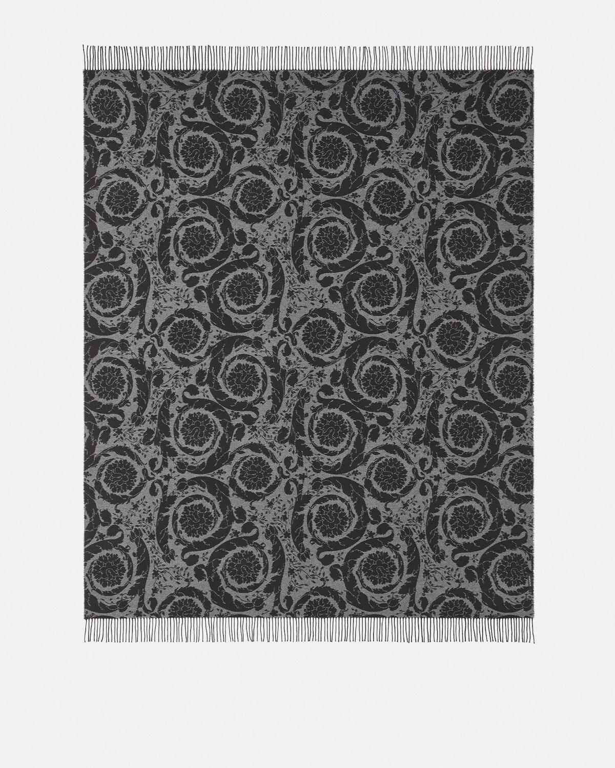 Barocco Cashmere Fringed Blanket - Image 5