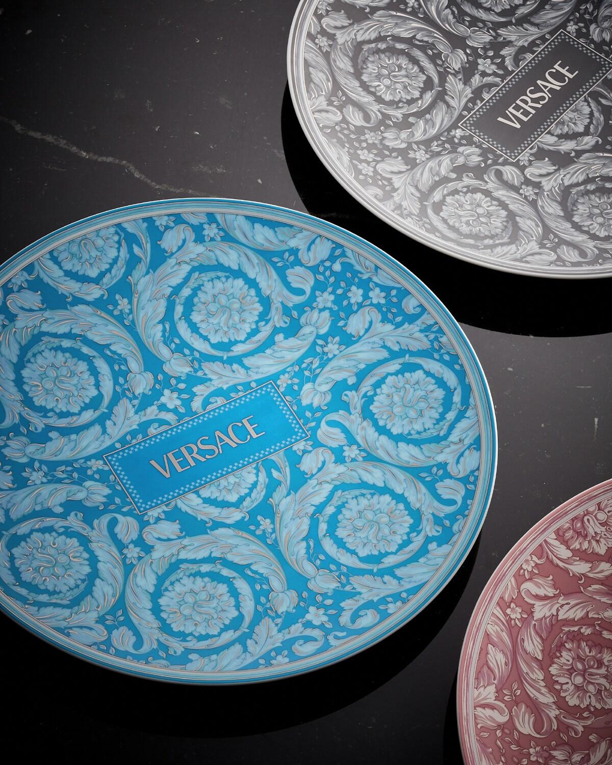 Barocco Teal Charger Plate 33 cm - Image 2