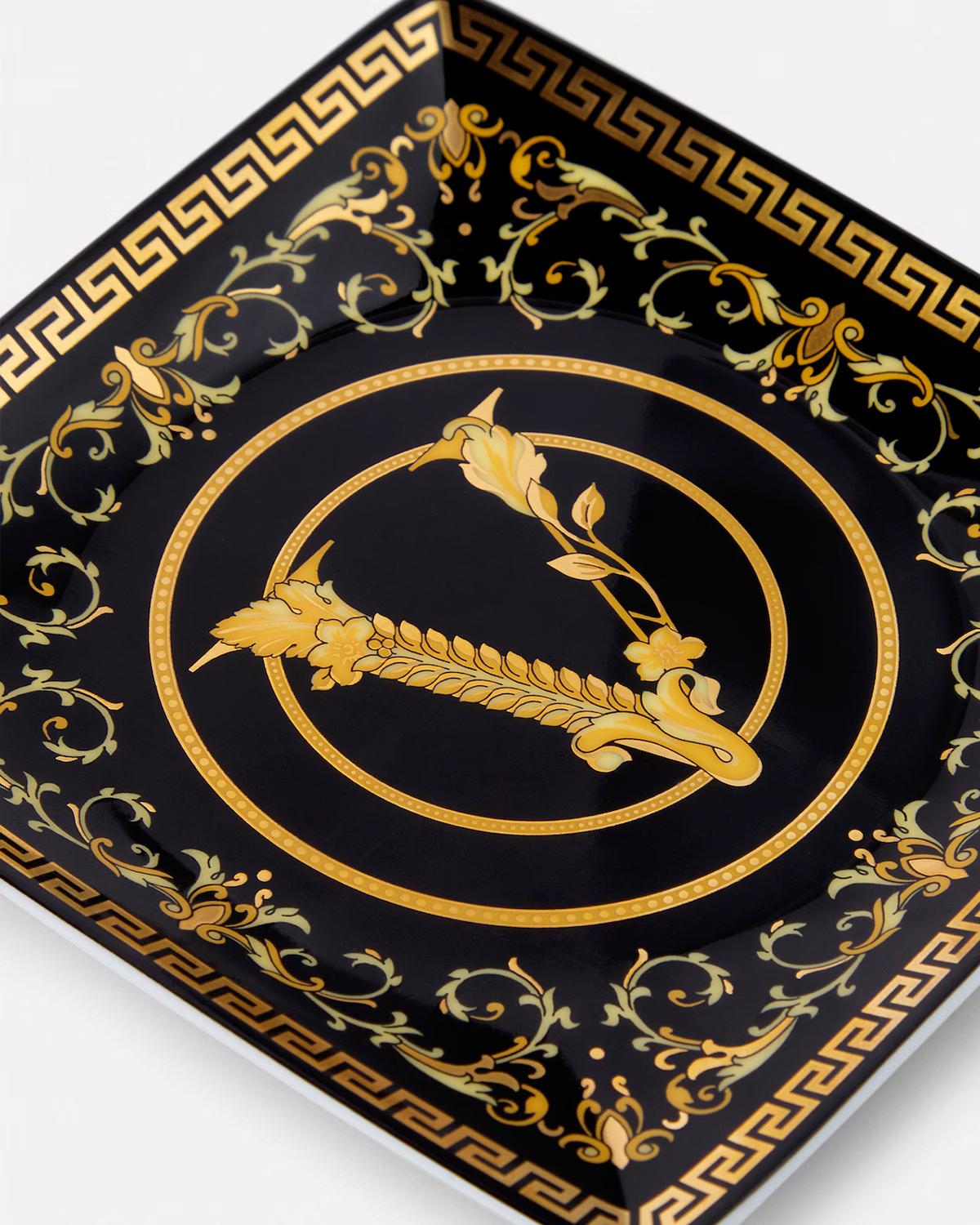 Virtus Gala Black Square Plate 12 cm - Image 3