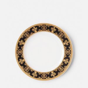 I ? Baroque Black Plate 22 cm