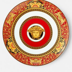 Medusa Red Charger Plate 33 cm