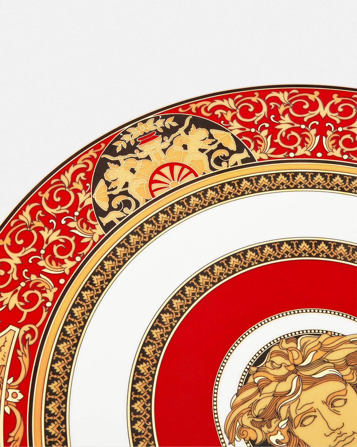 Medusa Red Charger Plate 33 cm - Image 3
