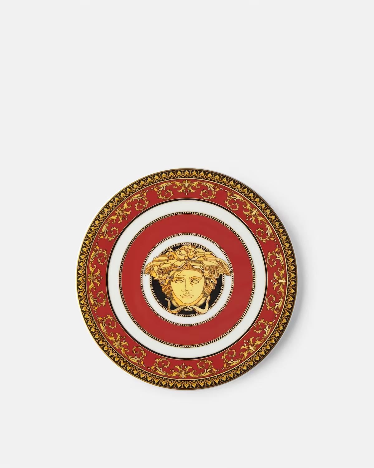 Medusa Red Bowl Lid 19 cm