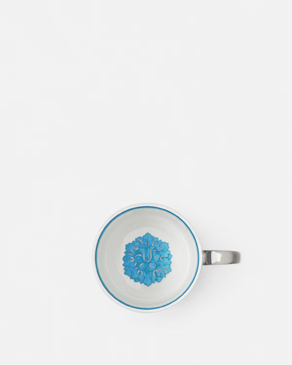 Barocco Teal Mug - Image 5