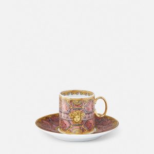 Scala del Palazzo Rosa Espresso Cup & Saucer