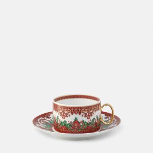 Medusa Garland Tea Cup & Saucer